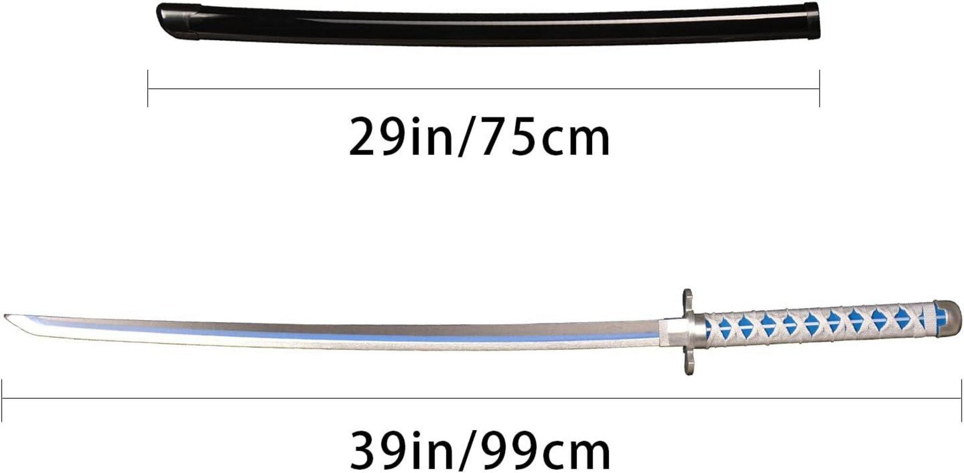 Cosplay Anime Bambus Schwert Katana 103cm Kamado Tanjirou
