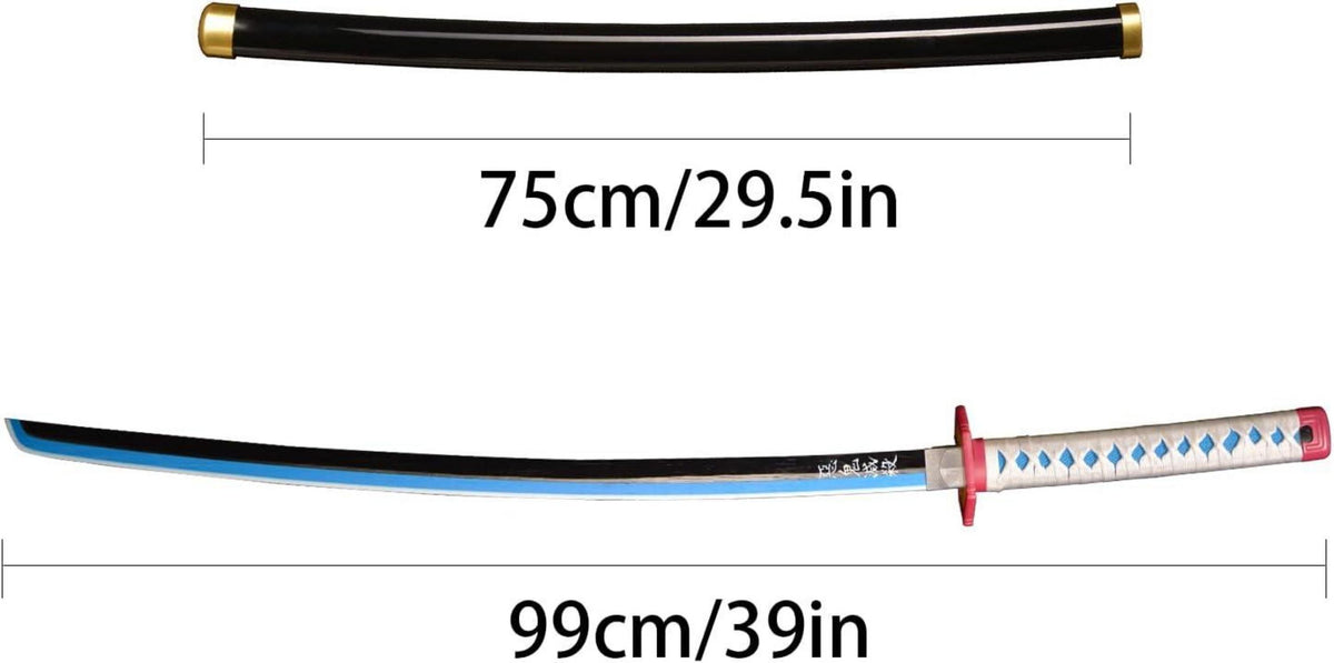 Anime Cosplay Bambus Schwert Katana 103cm 1:1 Animation