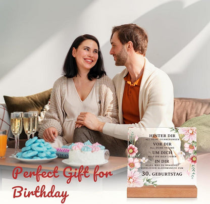 Juratar® 30. Geburtstag Frau Holzschilder Dekoration 1994
