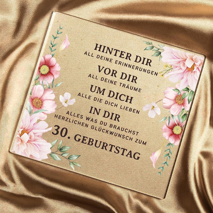 Personalisierte 30. Geburtstag Holzschilder Geschenke für Frau