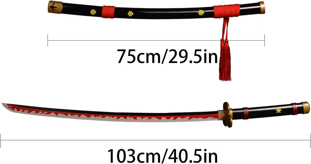 Anime Bambus Schwert Roronoa Zoro Katana Cosplay 103cm 40