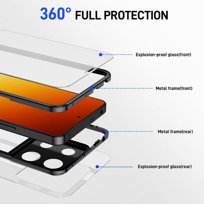 Magnetische Adsorption Hülle für Xiaomi Redmi Note 13 Pro 5G, 360 Grad