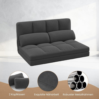 GOPLUS Schlafsessel mit Verstelllehne – 3in1 Sofa für Wohnzimmer