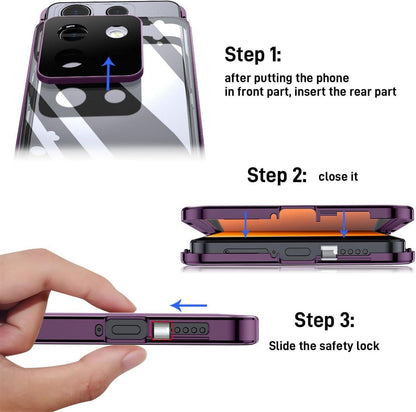 Magnetische Adsorption Hülle für Xiaomi Redmi Note 13 5G