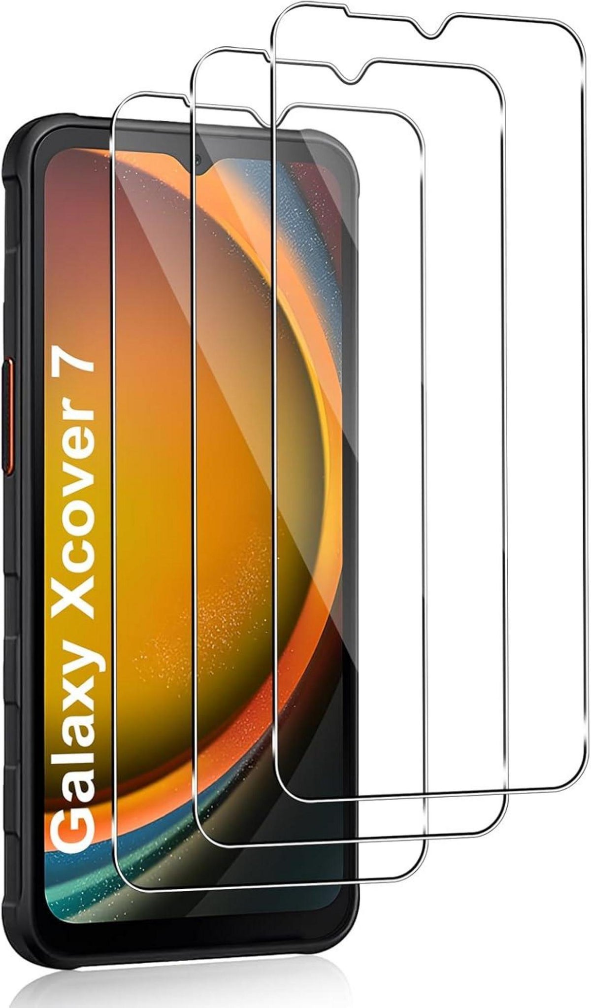 Displayschutzfolie Schutzglas Samsung XCover 7 Panzerglas 3