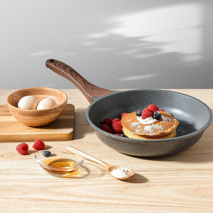 Sensarte Antihaft Kochgeschirr Set 13-teilig mit Glasdeckel