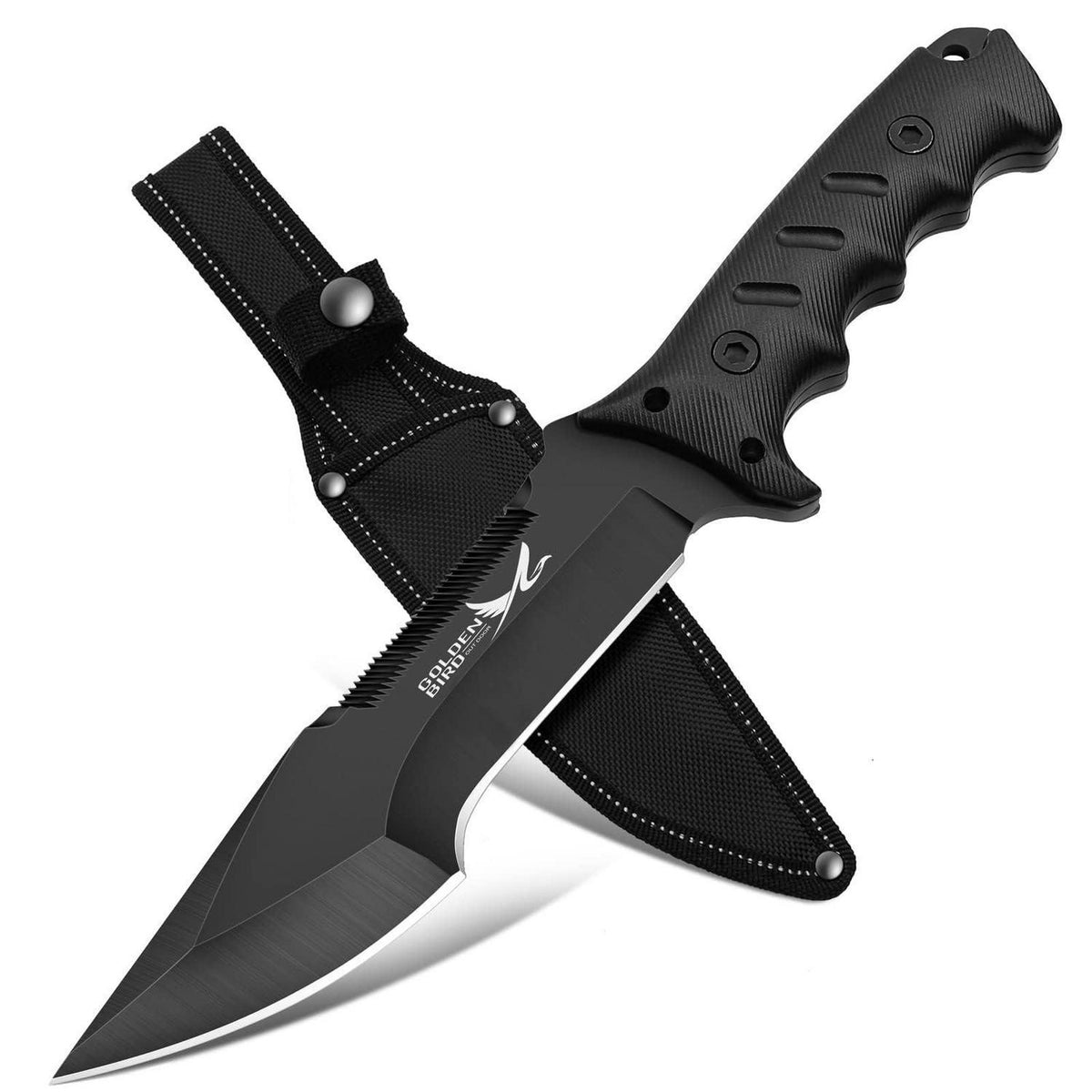 Survival Messer 2-in-1 mit Säge & Scheide – Jagd & Outdoor