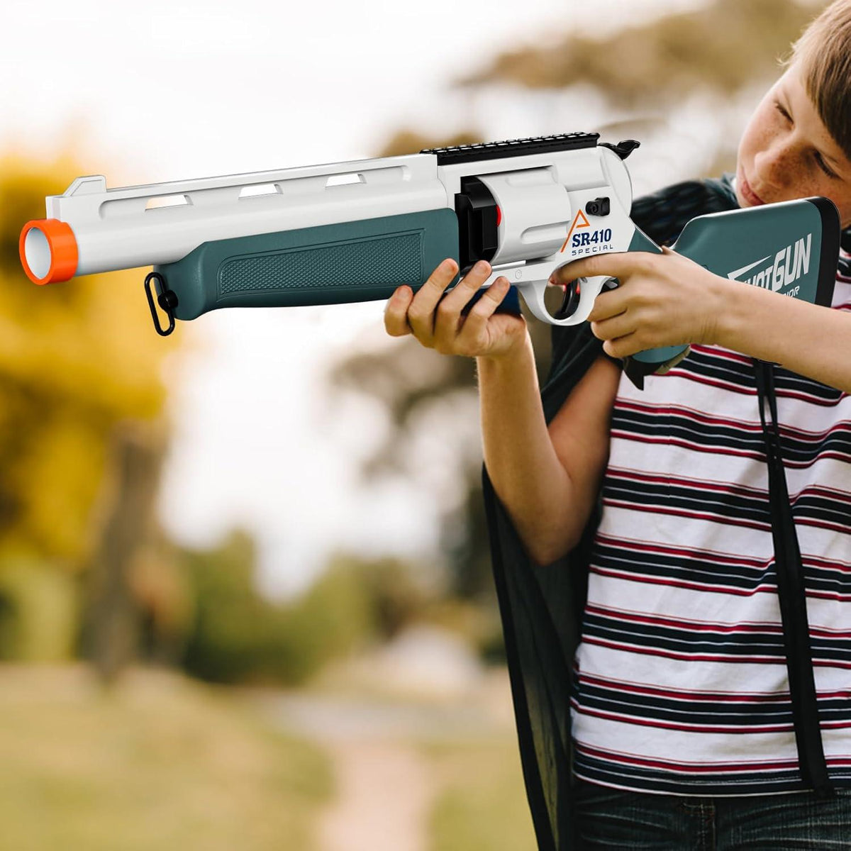 Spielzeugpistole Länge Shooter Schaumstoffblasters Wheel Reloading