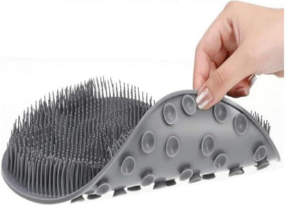 Großes Silikon Fußmassage Pad Rückenschrubber für Müde Füße