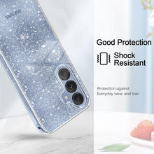 Klar Glitzer Handyhülle Samsung Galaxy A25 5G Transparent