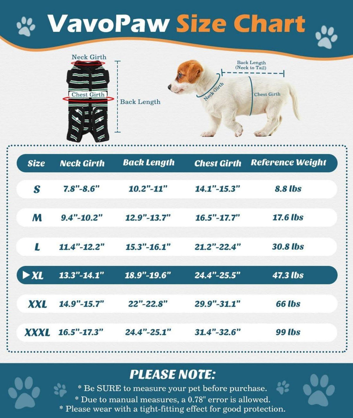 Hunde Erholungsanzug Anti-Lecken Genesungsanzug XL