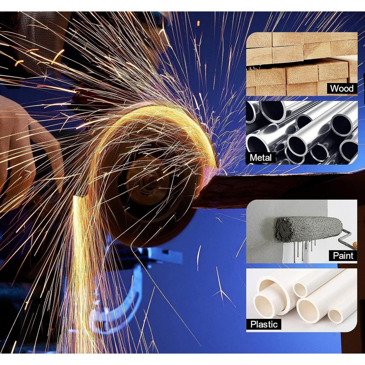 Fächerscheibe 125mm Korn 120 für Metall, Stahl & Edelstahl
