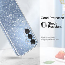 Klare Glitzer Handyhülle Samsung Galaxy A15 4G/5G + 2