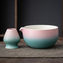 Matcha-Schale Keramik Schneebesenhalter Chawan Teeschale