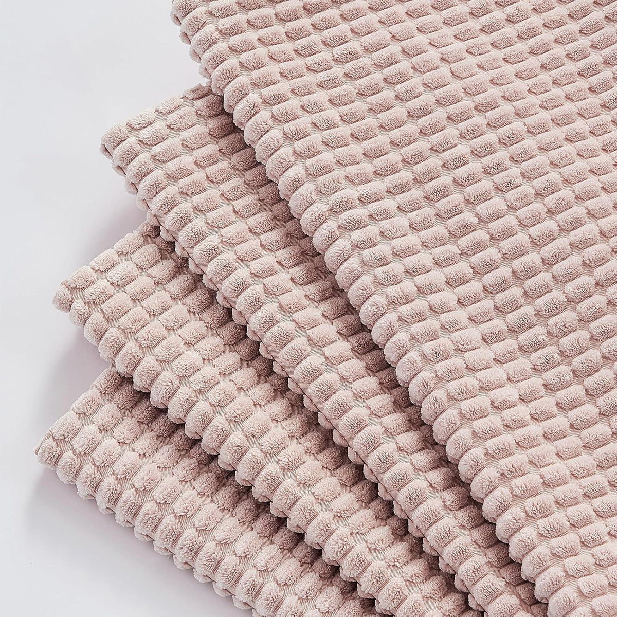 Kissenbezug 50x50 Rosa 4er Set Cord Kordsamt Dekokissen Sofa