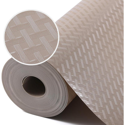 Beige Schubladenmatte EVA 60x1000cm Wasserdicht & Rutschfest