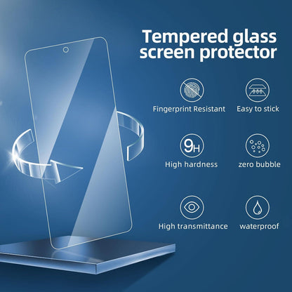 Panzer Schutz Glas Samsung Galaxy A35 5G 3 Stück 9H Härte Ultra-klar