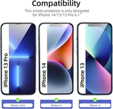 3x NEW'C Panzerglas Displayschutz iPhone 14 13 Pro 6,1 Zoll