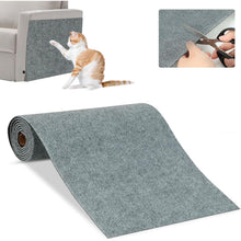 Kratzmatte Katze Selbstklebend 200x40 cm Grau Schutz