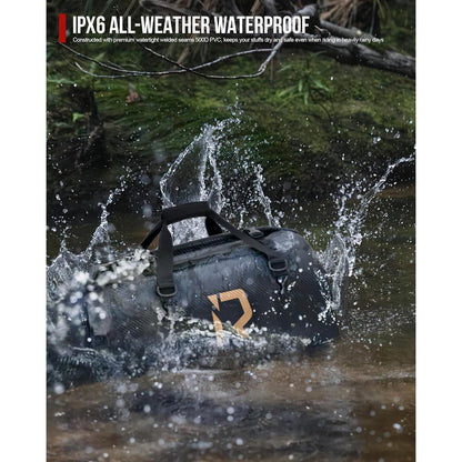 Wasserdichte Motorrad Gepäckrolle 70L – Vielseitige Hecktasche