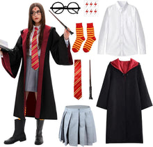Zauberer Cosplay Kostüm Erwachsene Harry Halloween Karneval Party