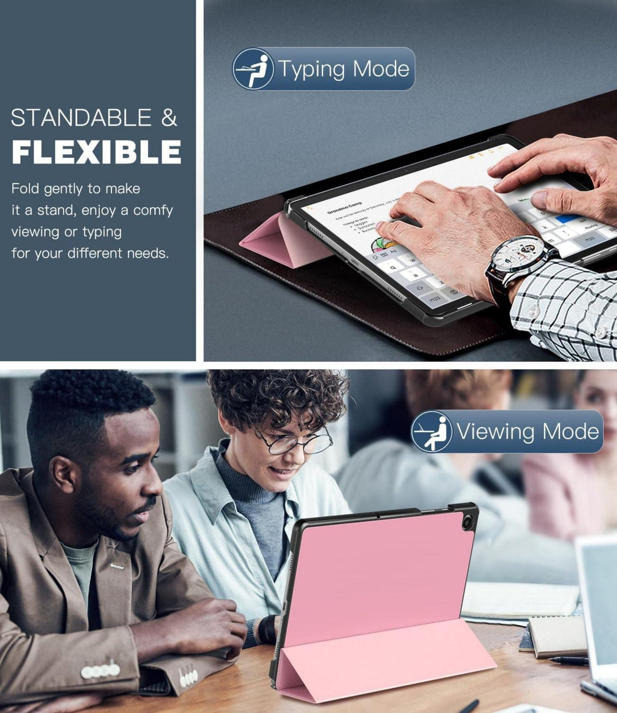 TiMOVO Schutzhülle für Samsung Galaxy Tab A9+ 11 Zoll 2023 - Schlank