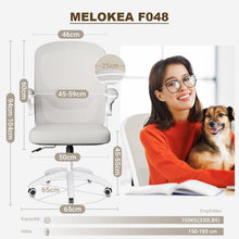 Ergonomischer Bürostuhl mit 4D-Lendenstütze, Armlehne