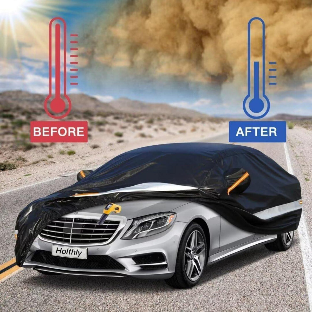 Auto Abdeckplane Audi A5 (2006-2024) – Wasserdicht & Atmungsaktiv
