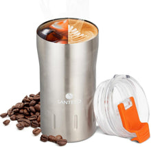 Thermobecher 350ml Kaffeebecher to go Edelstahl isoliert 8h