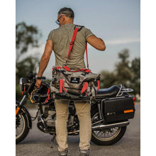 Motorrad Gepäckrolle 30L wasserdicht – Hecktasche für Touring