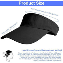 Visor Cap Damen Herren – Atmungsaktiv & Schweißabsorbierend