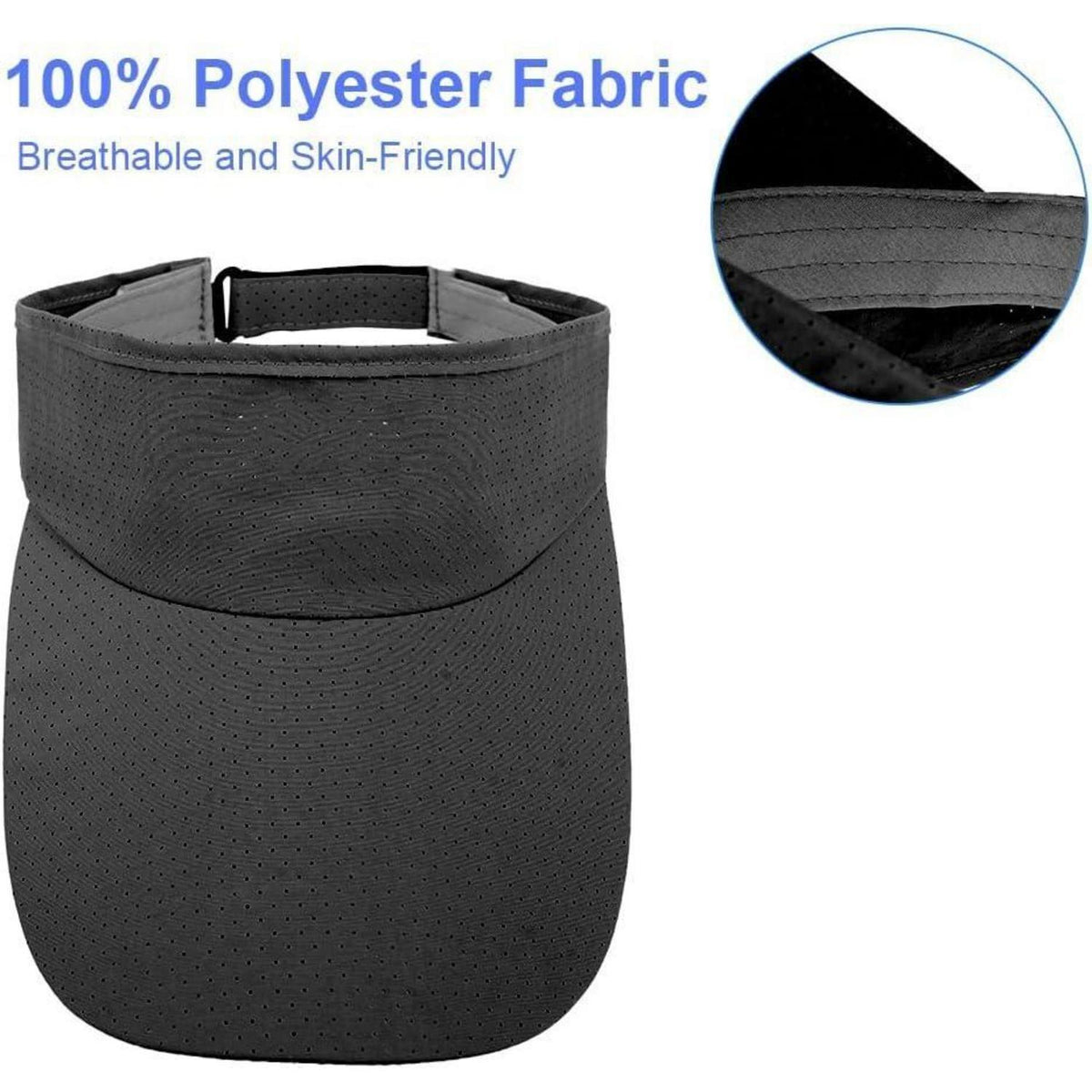 Visor Cap Damen Herren – Atmungsaktiv & Schweißabsorbierend