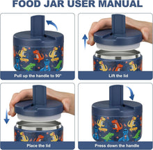 Thermobehälter 350ml Edelstahl Lunchbox auslaufsicher