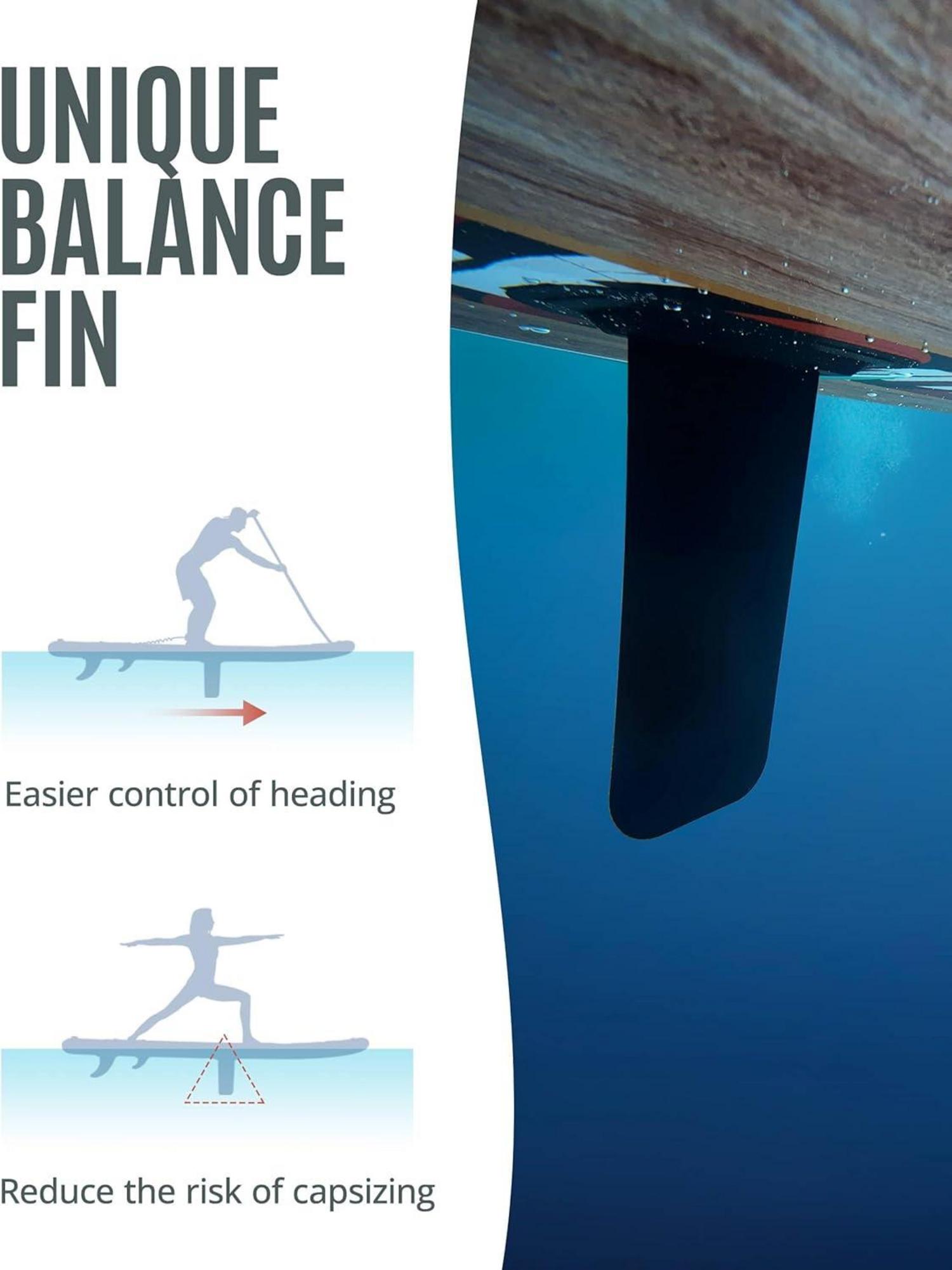 Aufblasbares Stand Up Paddle Board 350 cm für alle Skill