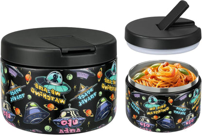 Thermobehälter Essen 350ml Edelstahl Warmhaltebehälter Kinder Lunchbox