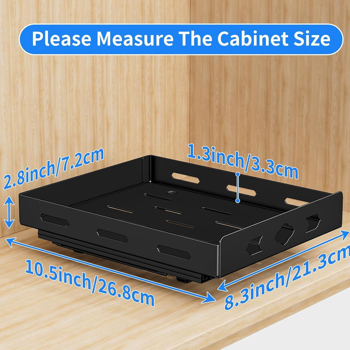 Ausziehbares Gewürzregal für Schrank Organizer Küche