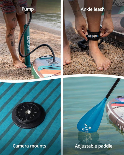 Aufblasbares Stand Up Paddle Board 320 cm Premium SUP Board