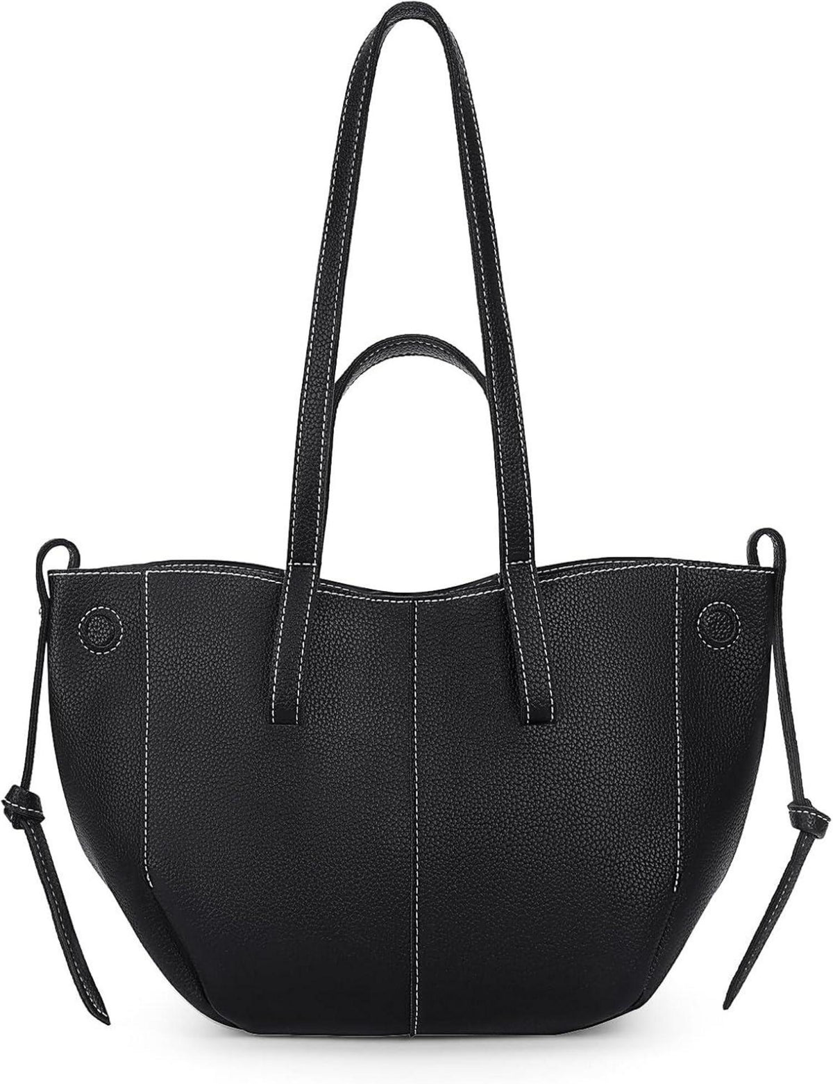 Handtasche Klein Tote Bag Damen Weiche Leder Tragetasche Retro Braun