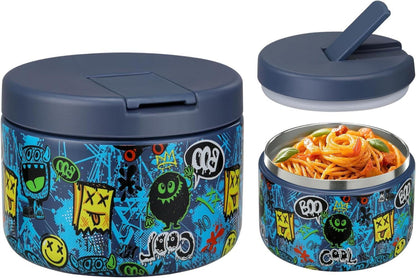 Thermobehälter 350ml Edelstahl Kinder Lunchbox auslaufsicher weithals