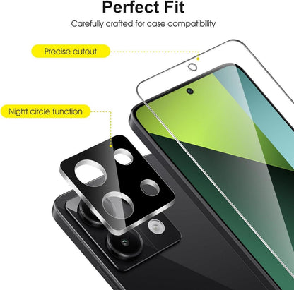 Displayschutzfolie Panzer Glas Xiaomi Redmi Note 13 Pro 5G 9H Härte Anti-Kratzen