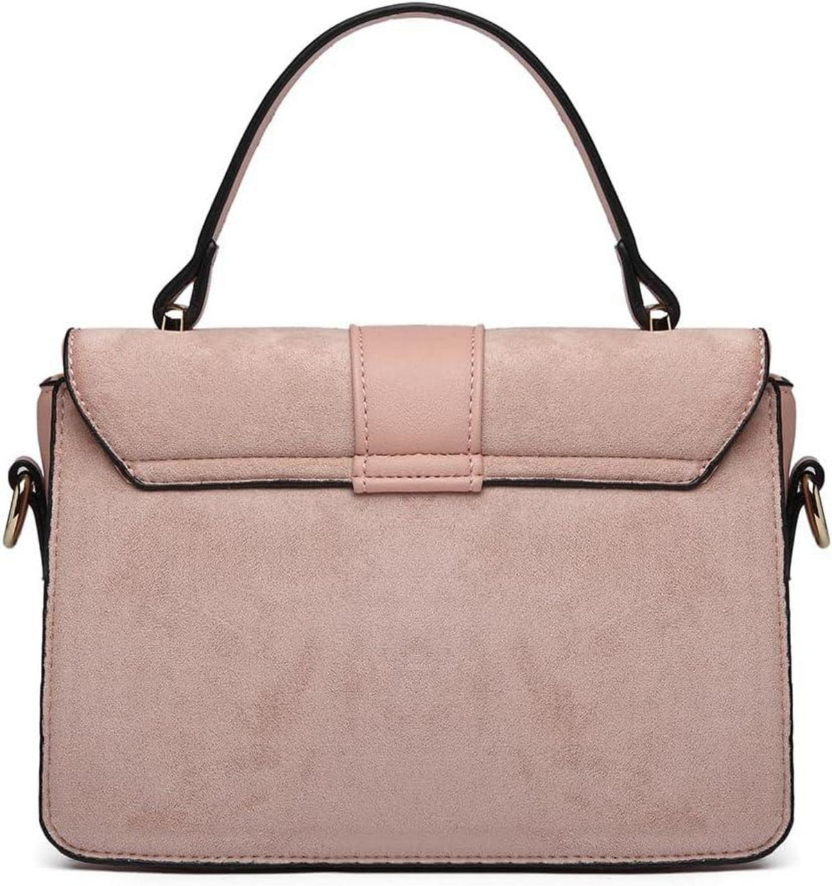 Damen Umhängetasche Kunstleder Wildleder Crossbody Bag Vintage Elegant