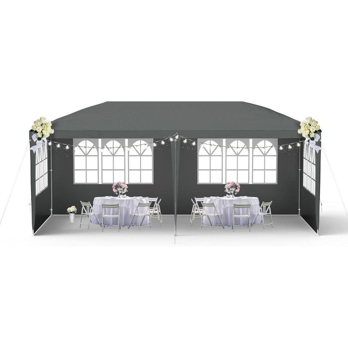 Party Zelt 3x6m – Wasserdicht & Robust für Garten & Camping