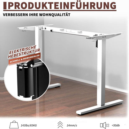 Höhenverstellbares Schreibtischgestell Elektrisch in