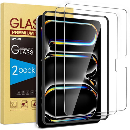 Panzer Schutz Glas iPad Pro 11 M4 (2024) 2 Stk. Schutzfolie