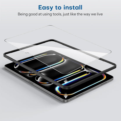 Panzer Schutz Glas iPad Pro 11 M4 (2024) 2 Stk. Schutzfolie