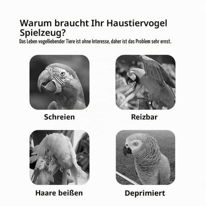 Holz Vogelspielständer für Sittiche & Co. (46x31x70cm)