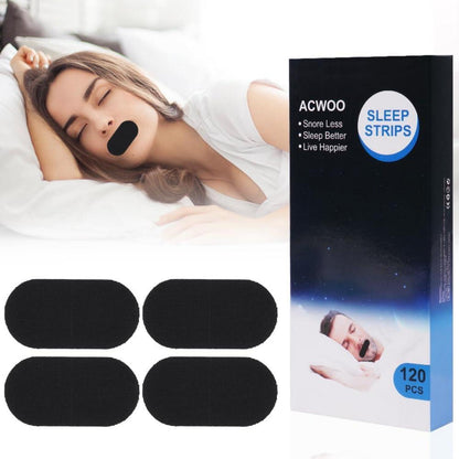 Mouth Tape gegen Schnarchen, 120 Stück, Schlafpflaster, Nasenpflaster