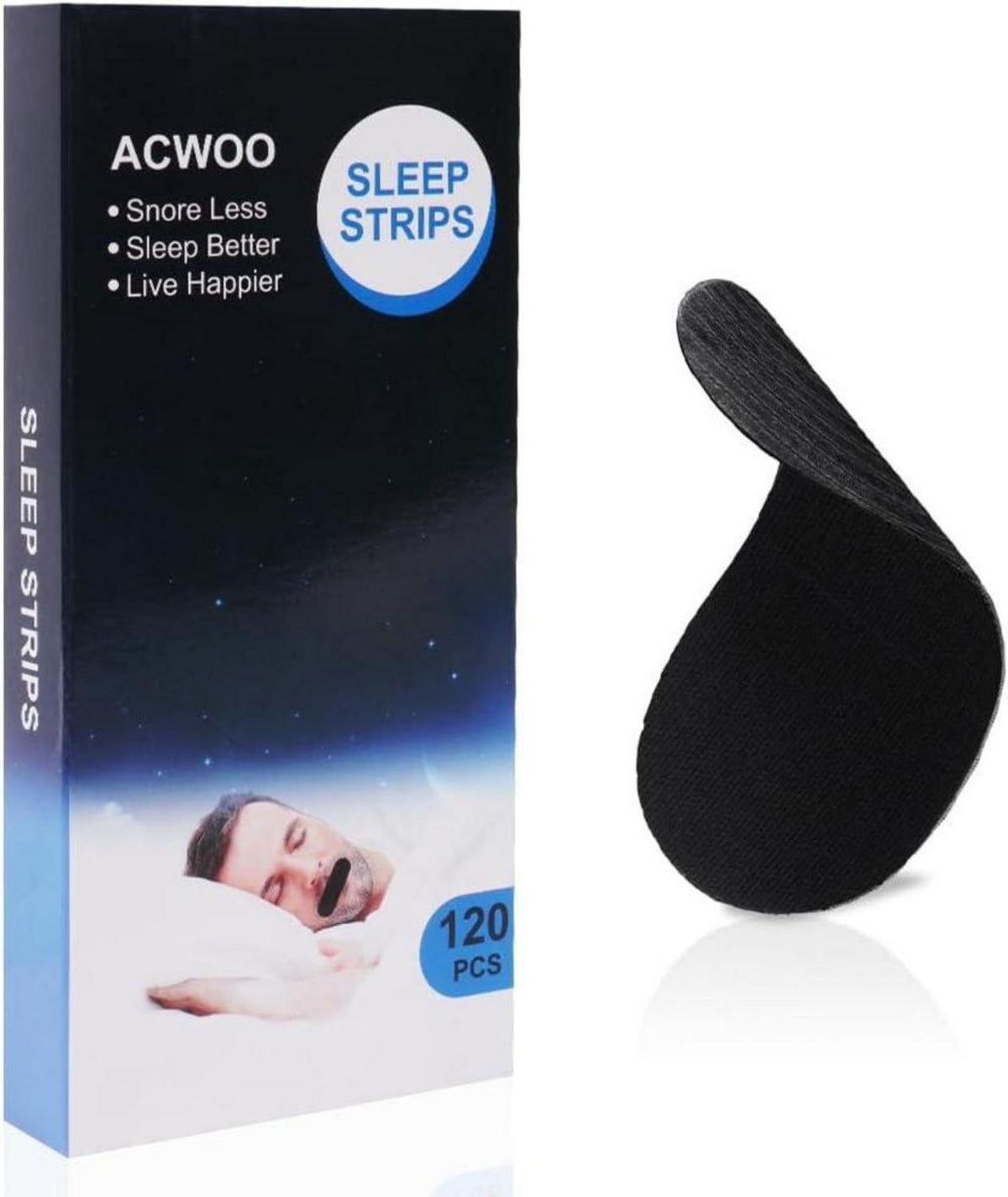ACWOO Mouth Tape for Sleeping 120 Stück - Schnarchstopper, Nasenpflaster