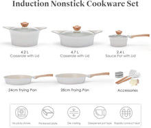 Induktion Kochgeschirr-Set Granit-Antihaft PFOA-frei