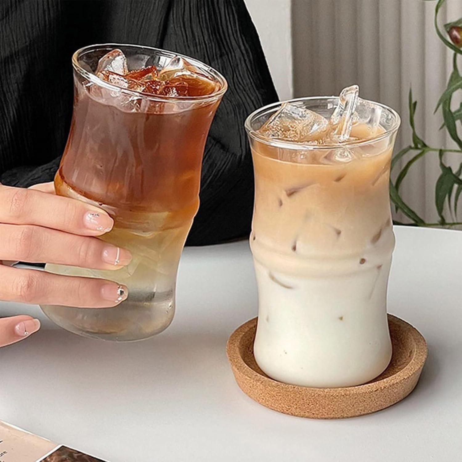 2er Set Latte Macchiato Gläser, 400ml hitzebeständig
